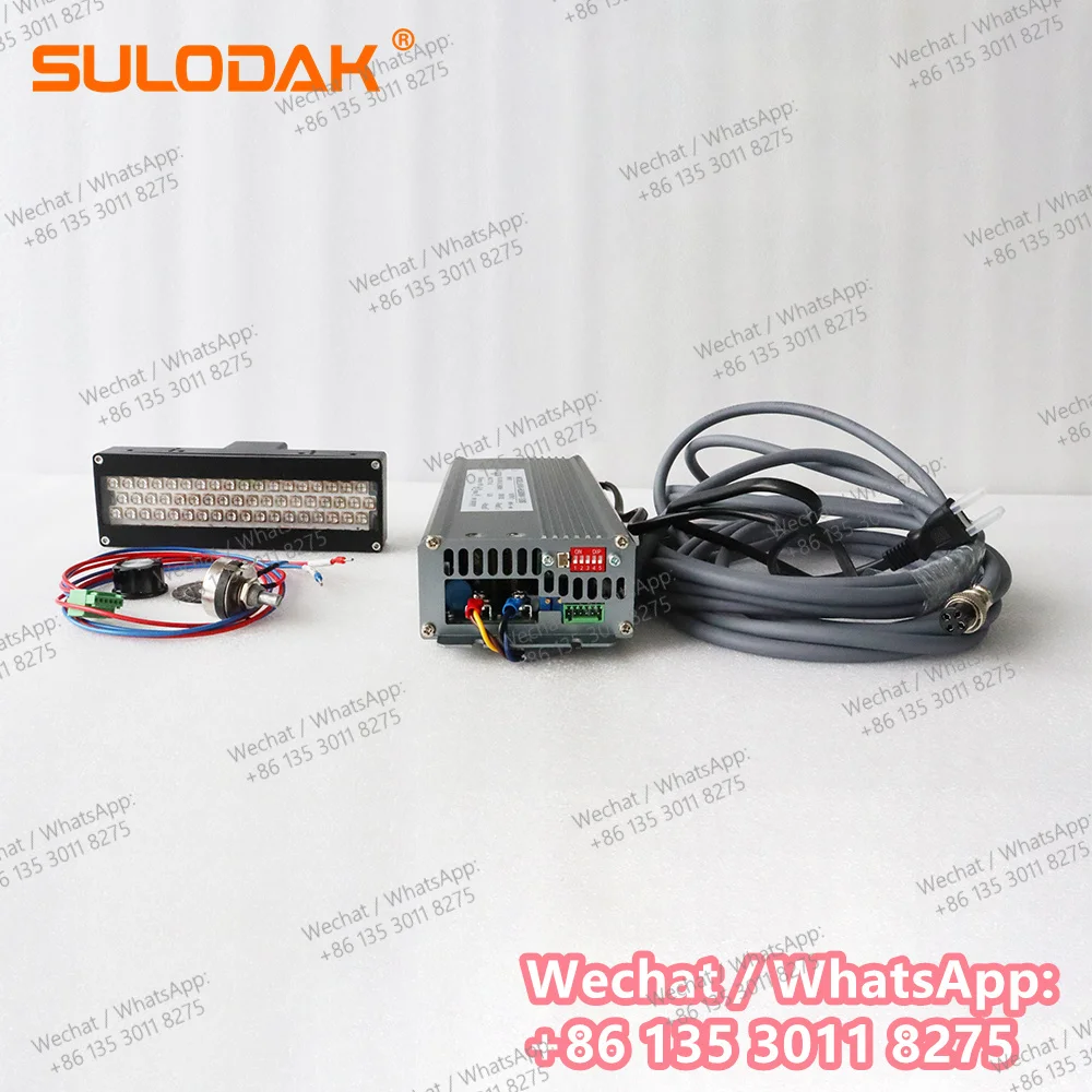 

High power 800W Water-cooled UV LED Lamp 160*30 LED UV 395NM ink cure lamp Power supply for Ricoh GN5 GN6 GH2220 Epson I3200