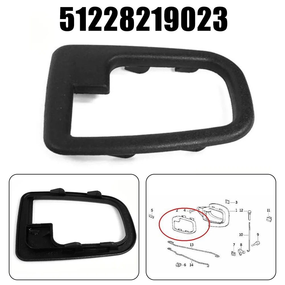 

1Pcs Left Interior Door Handle Cover For BMW 3 Series E36 M3 Z3 51228219023 Car Interior Accessories