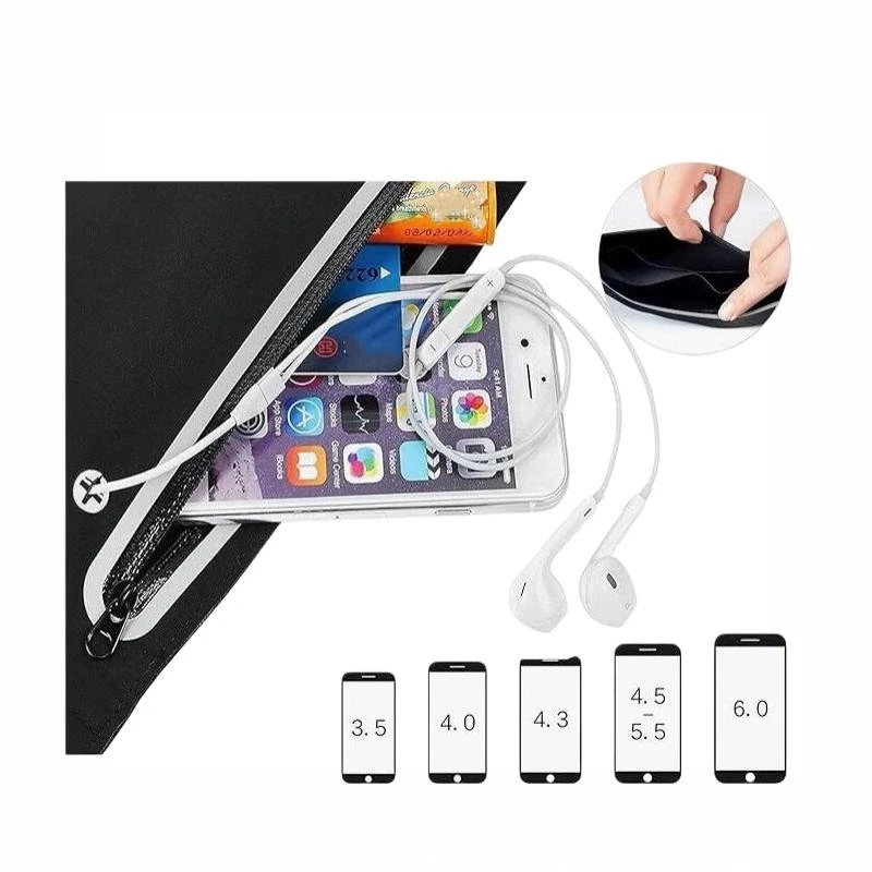 1 Stück Wasserdichte Sport-Handytasche, Laufgürtel, Hüfttasche, Sport-Bauchtasche für Damen und Herren, Laufzubehör – Detail 9