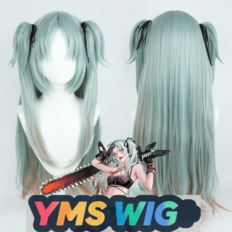 

【YMS WIG】Эвертичный парик для косплея Wanderlust Wendy с двойным хвостиком и мелированной реалистичной кожей головы