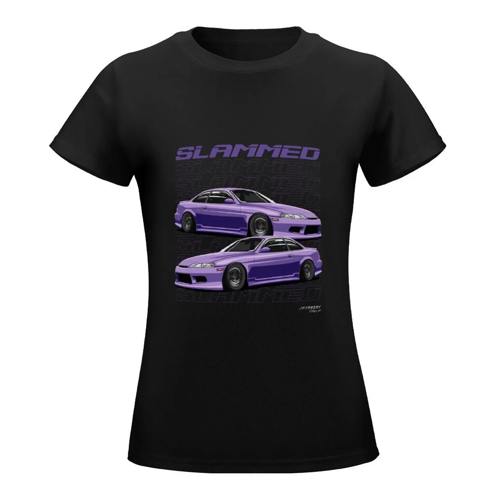 SC400 / SC300 SLAMMED Violet T-Shirt tops cute clothes cute tops t-shirts for Women graphic tees funny