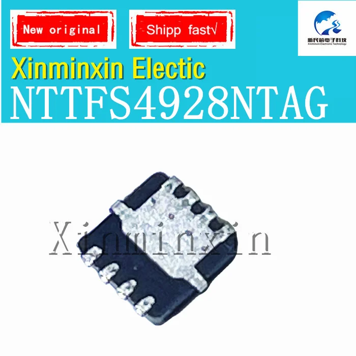 NTuno-Puce IC 4928 DFN-8, TFS4928NTAG NTTFS4928N NTTFS4928 4928N, Nouveau Original, 1Pc