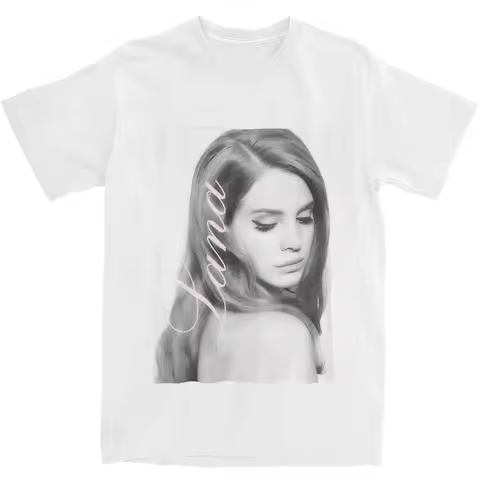 Lana Del Rey Tee Shirt for Men Women Gift Idea T Shirts 100% Cotton Clothing