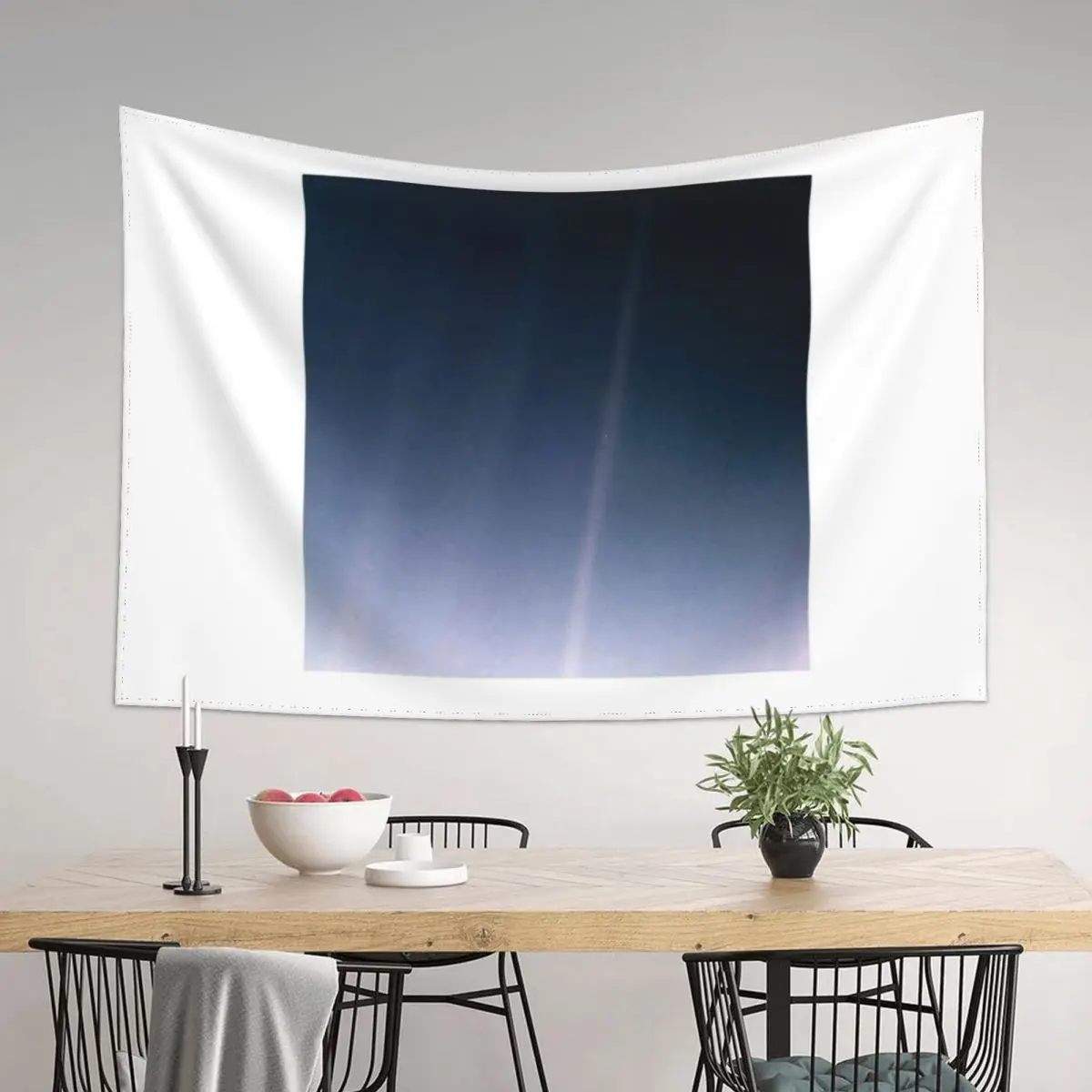 

Pale Blue Dot, 30th anniversary Voyager 1 image (C048/2539) Tapestry Outdoor Decor Things To The Room Cute Room Things Tapestry
