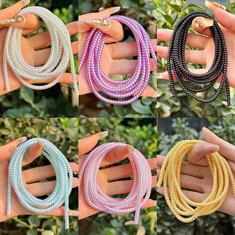 

1.4M Color Cable Winder Spiral Protector Cord Rope Protector Organizer Universal For iphone Xiaomi Huawei Samsung Oppo Vivo