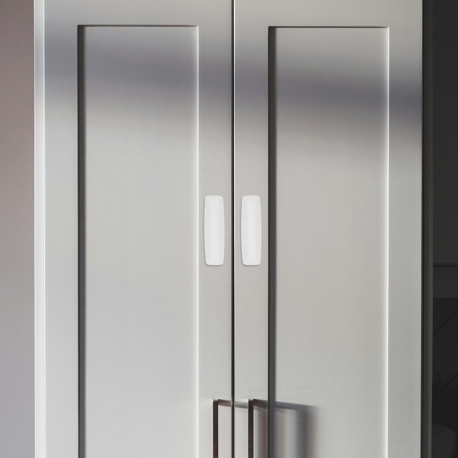 

2Pcs Peel and Stick Cabinet Knobs Versatile Use for Furniture Smooth Surface Easy Installation No Drill Required Durable