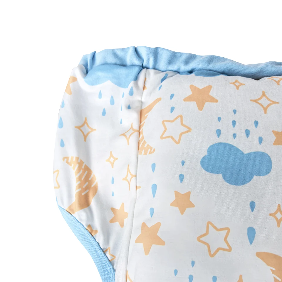 Cartone animato in cotone poliestere intimo mutandine di stoffa riutilizzabili pantaloni da allenamento impermeabili pannolini per bambina adulta, ragazzo ABDL