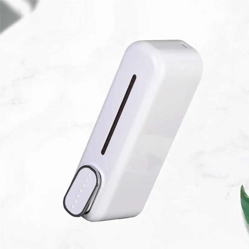 N84R Soap Container Shampoo Bath Box Manually Press Wall-Mounted Soap Dispenser