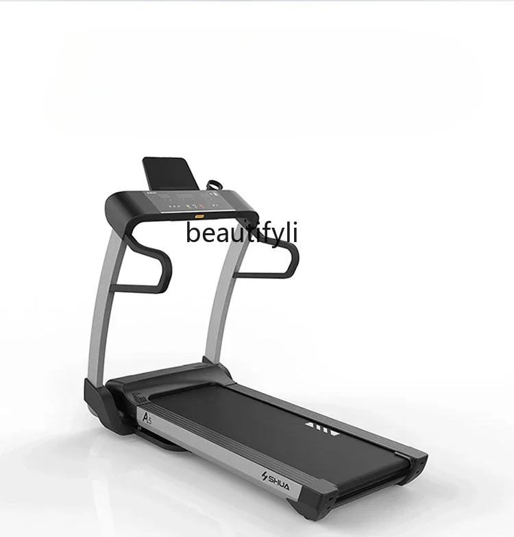 

lt Treadmill household ultra-quiet foldable indoor hill climbing adjustable slope gym