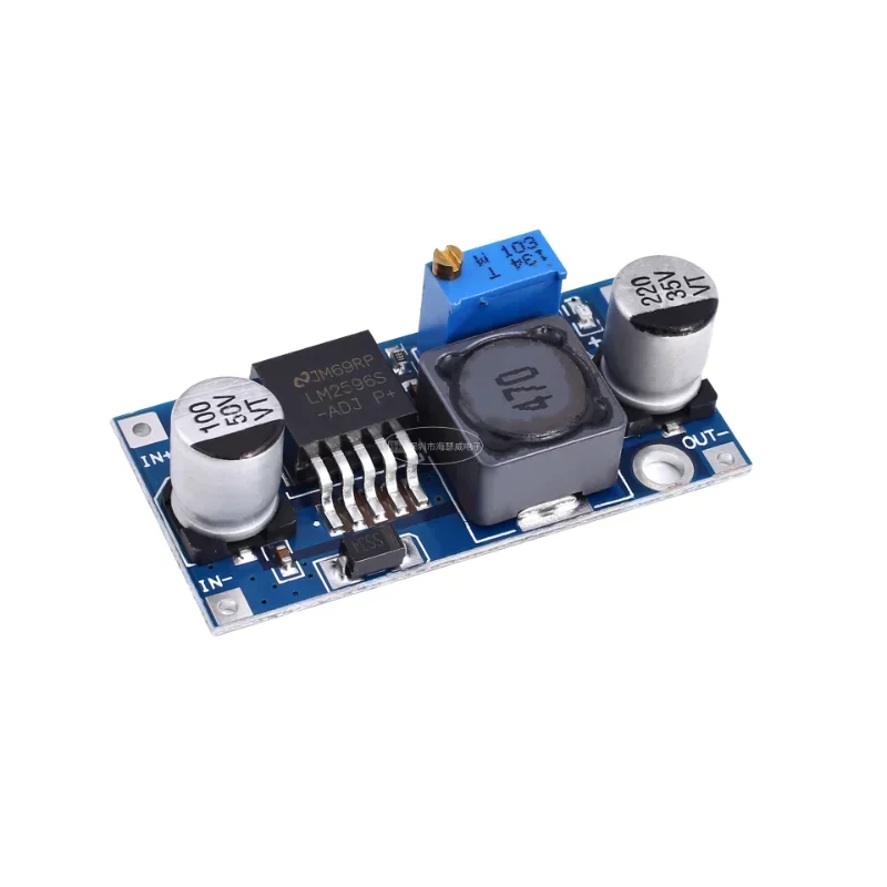 Dip 1 Stuks DC-DC Buck Converter Step Down Module Lm2596 Voeding Output 1.25V-30V