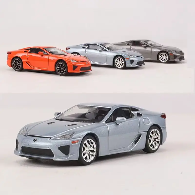 DCT-Legierungsdruckguss-Modellauto im Maßstab 1:64, LFA, klassisches Supercar-Modell, Fahrzeug, Spielzeug, Sammlung, Dekoration, Geschenk für Jungen