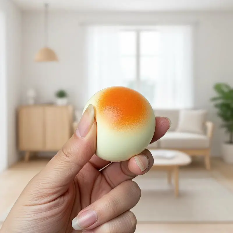 Slow Rebound Honey Bread Stress Ball Creamy Feel Squeeze Fidget Toy for Kids Holiday Gifts Adults Office Pressure Relief