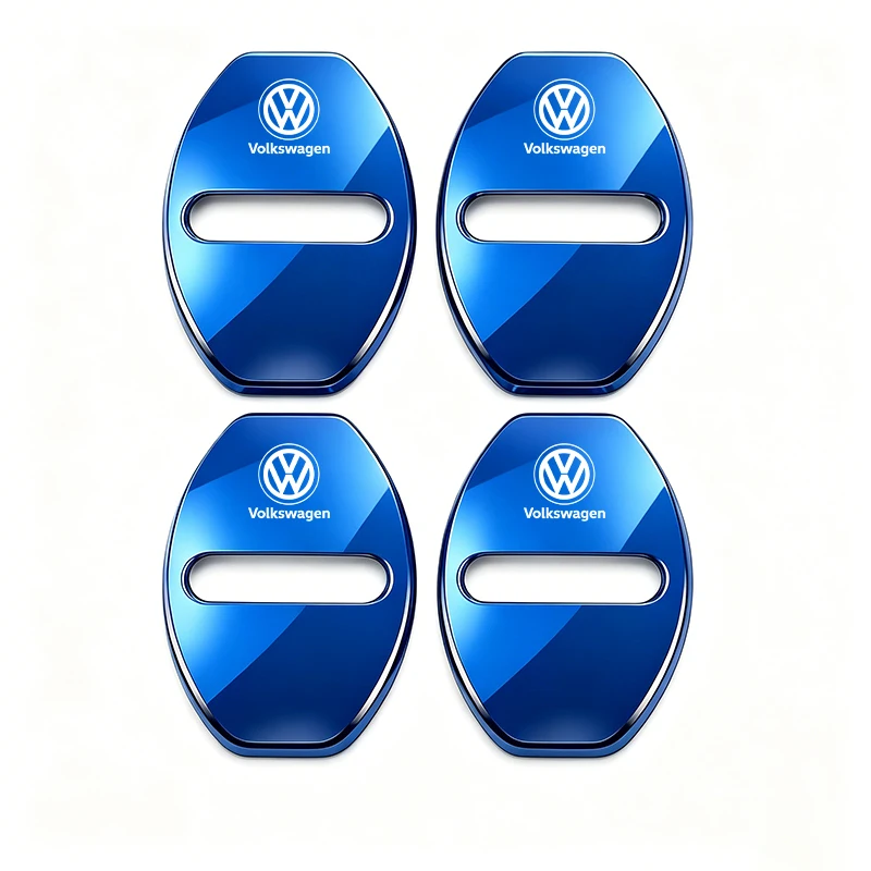 Zinklegierung Autotürschloss-Schutzabdeckungen für VW GTI Polo Golf Passat Scirocco Tiguan Jetta T-ROC Touareg Taigo CC