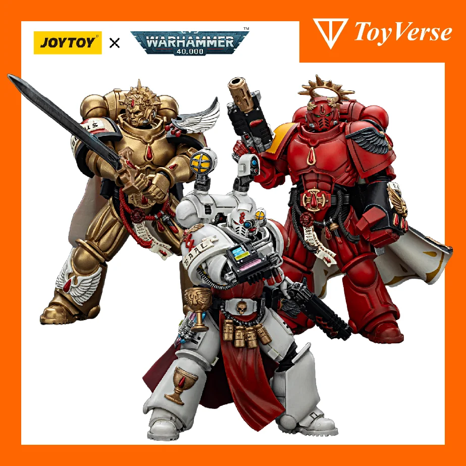 

[PRE SALE] JOYTOY Warhammer 40k Blood Angels Captain & Blood Angels Sanguinary Priest 3PCS 1/18 Action Figures Model Toy