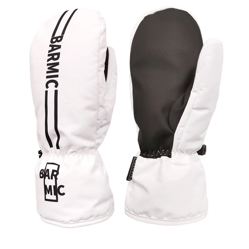 

Winter windproof, splash proof, warm outdoor and finger skiing gloves for both men and women