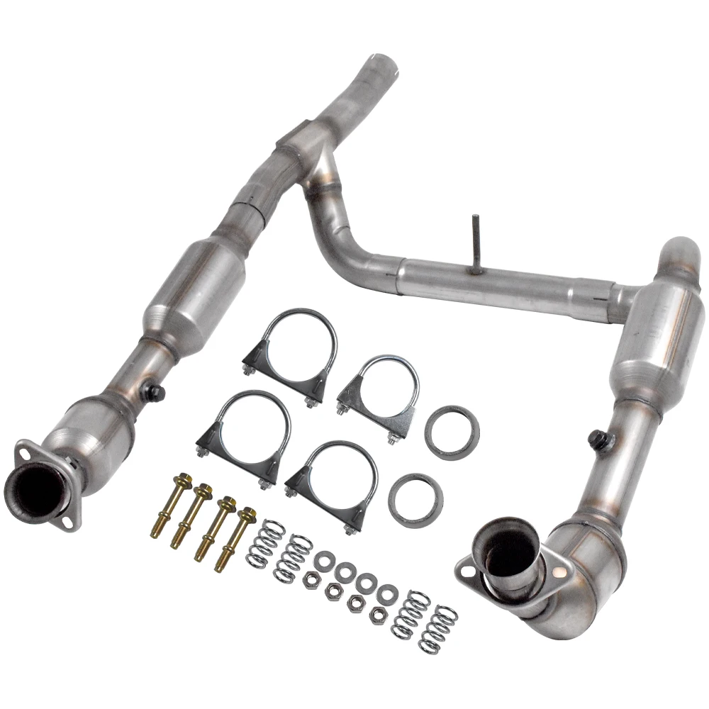 

High Flow Catalytic Converter Kit Fit for F-150 2004-2006 F150 4.6L (Only 4WD) 19167 19166
