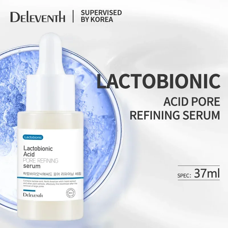 

Lactobionic Acid Pore Shrink Face Serum Anti Aging Lasting Firming Whitening Nourishing Moisturizing Korean Cosmetic Skin Care