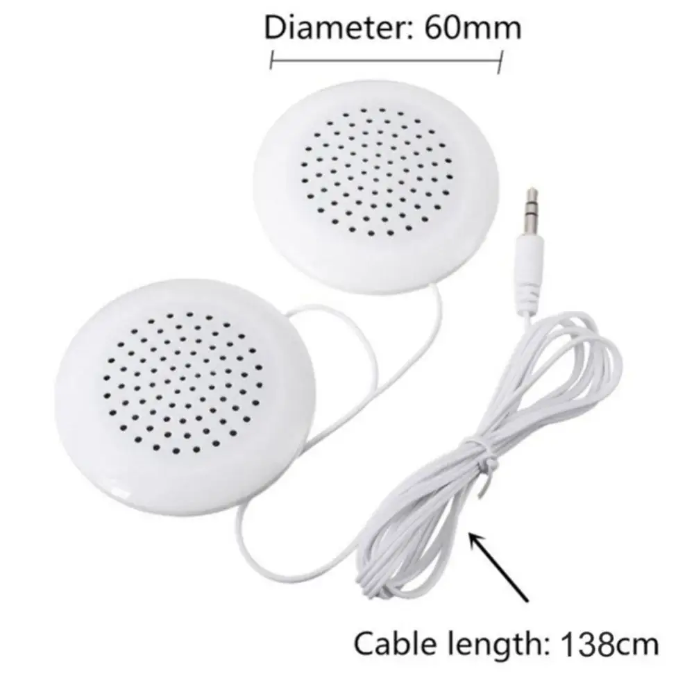 Oreiller de musique universel pour téléphone portable, haut-parleurs pour touristes, accessoire MP3 et MP4, 3mm, 5mm, offres spéciales