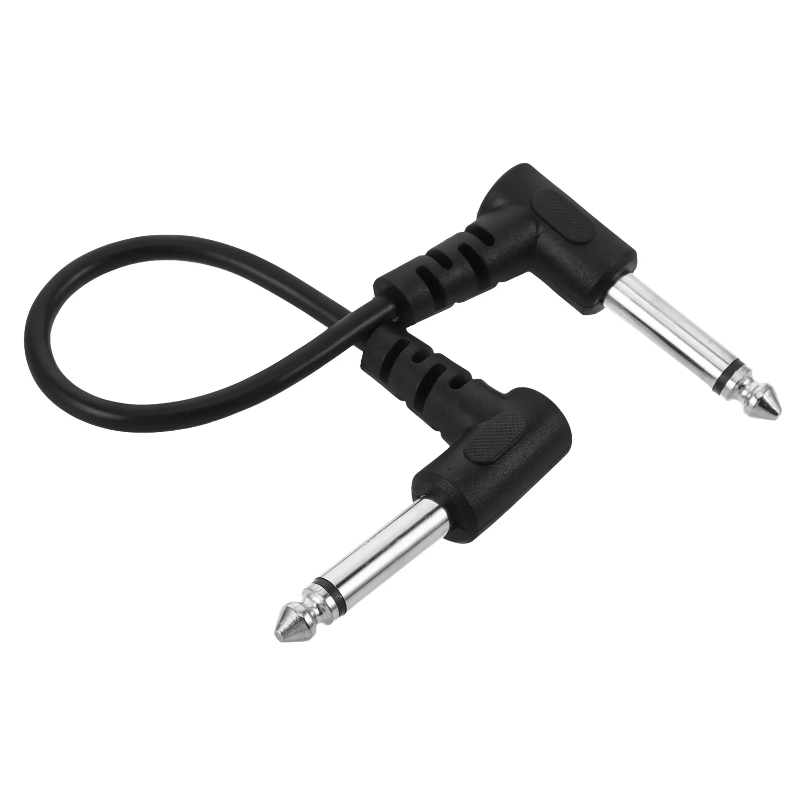 

Electric Guitar Cable Right Angle Shielding Noise-Free Fast Signal Transmission Bass Instrument Amp Pedal Board Compatible