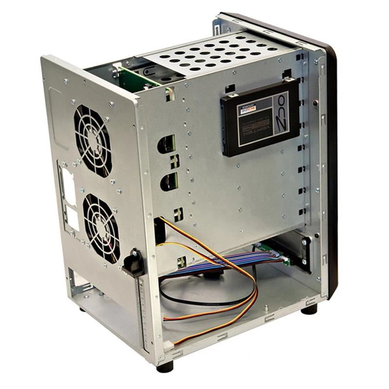 جودة عالية 8-Bay NAS 3.5 "SATA HDD Hot-Swap Premium Mini-ITX NAS Cloud Storage Server حقيبة للتخزين مع اللوحة الأم Psu Ram