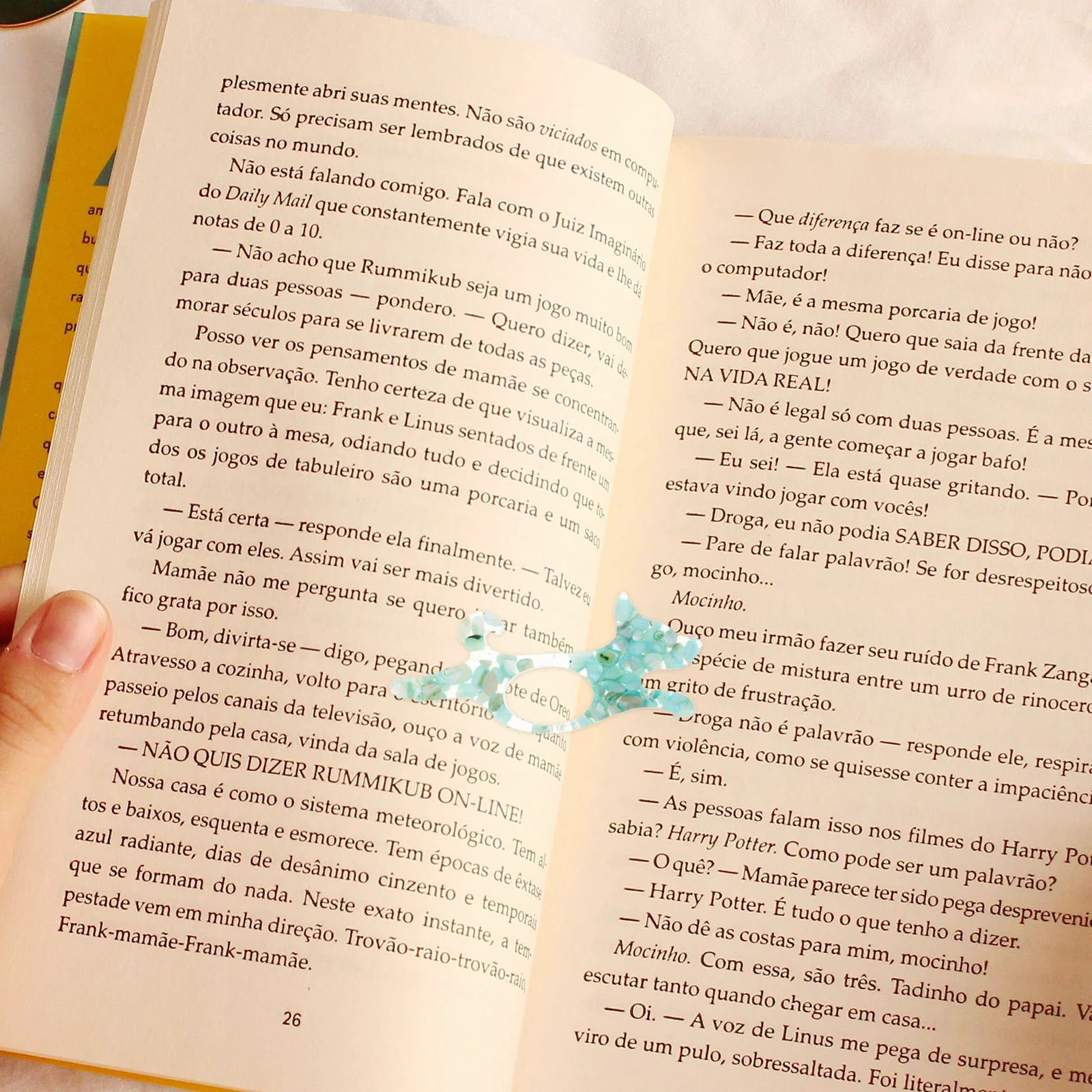 حامل صفحة حلقة الإبهام على شكل كلب، علامة مرجعية للقراءة، حامل كتب متعدد الوظائف مناسب للقراء و