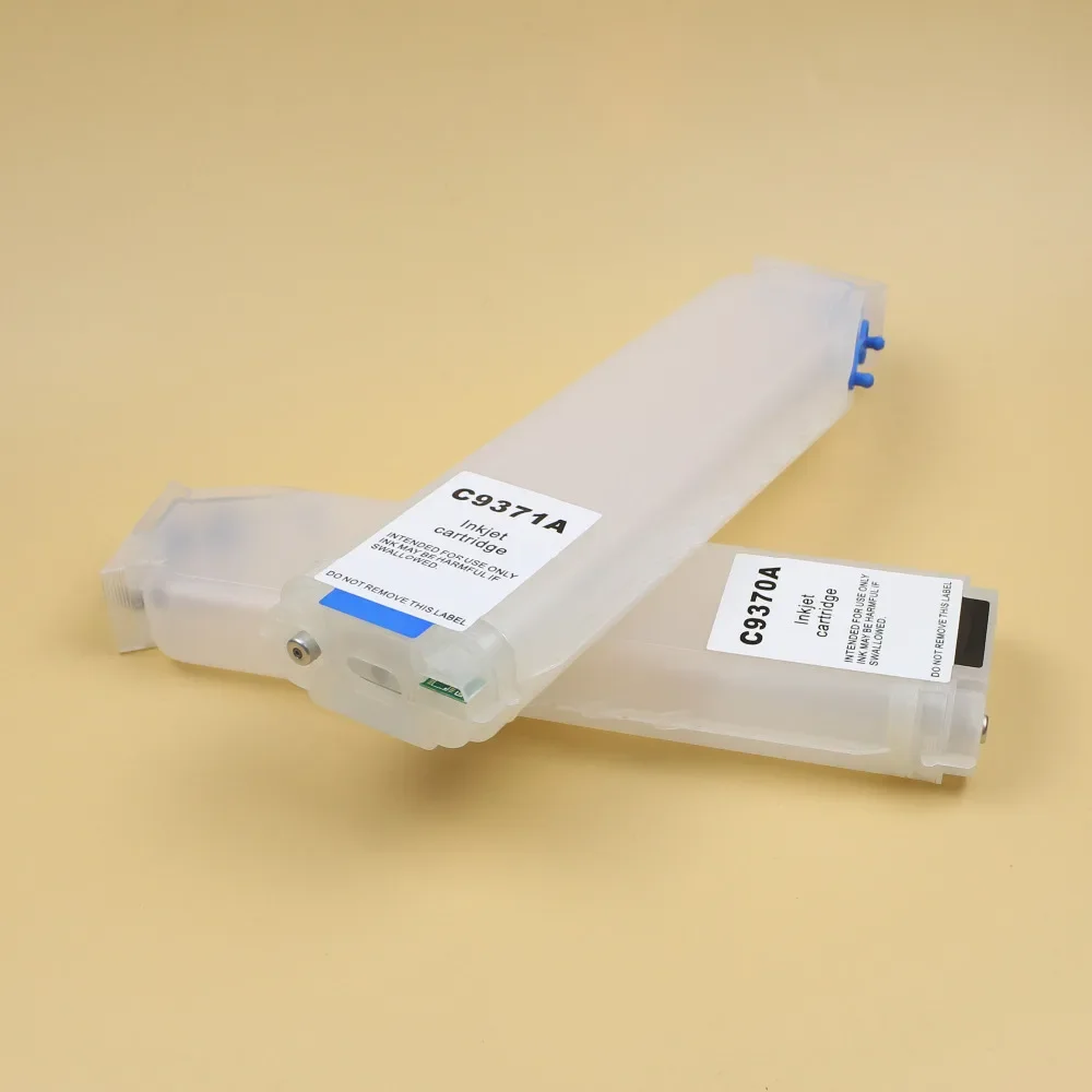 300ML Cartridge resettable Refill ink cartridge with auto reset chip for HP 72 for HP T610 T770 T790 T795 C9430A C9370A