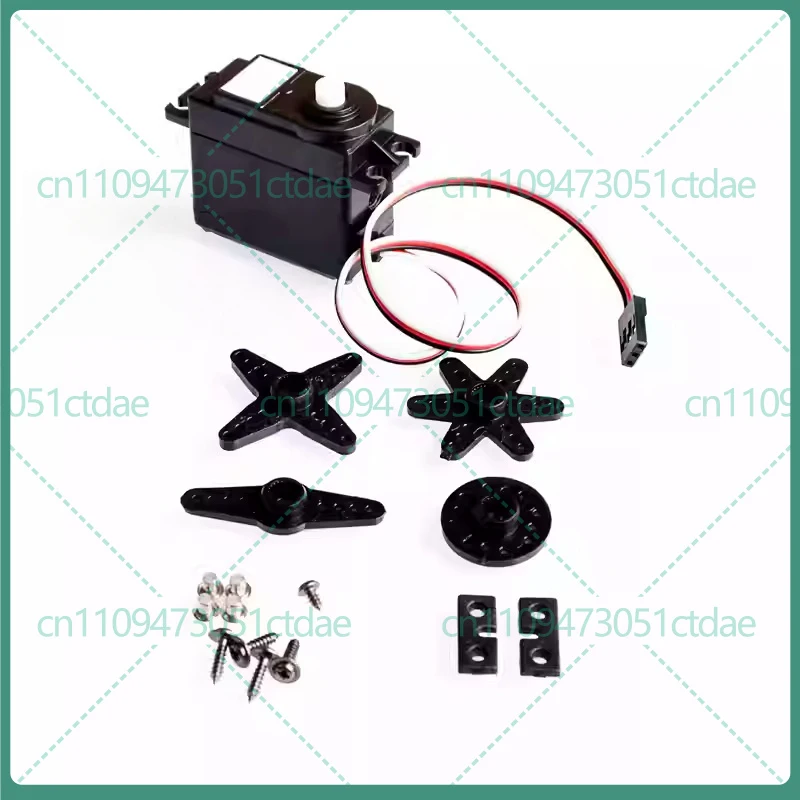 2-8pcs For 360 Degree Continuous Rotation Servo DC Gear Motor