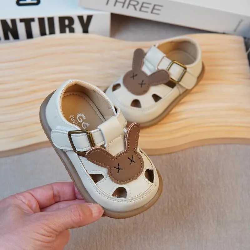 Baby-Lauflernschuhe mit weicher Sohle, Kinder-Freizeitschuhe, ausgehöhlte, süße, neue Mode 2026, Kleinkind-Flachschuhe, rutschfest, bequem – Detail 6