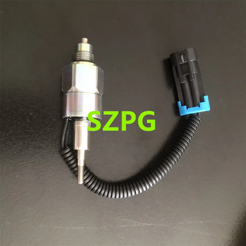 for 60980002717 Flameout Solenoid Valve/switch, Suitable for Excavator Engine Engineering Machinery Parts