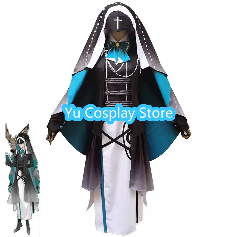 Game Identity V Tea Party Prophet Eli Clark Cosplay Costume Diviner Suit Fancy Outfits  Halloween Carnival Uniforms Custom Made