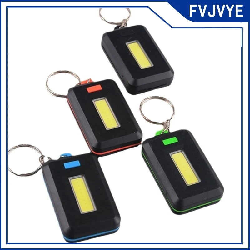 1/2/5pcs Portable Mini LED Keychain Key Chain Keyring Torch Light Lamp with Carabiner for Camping Hiking Fishing Keychain .A2