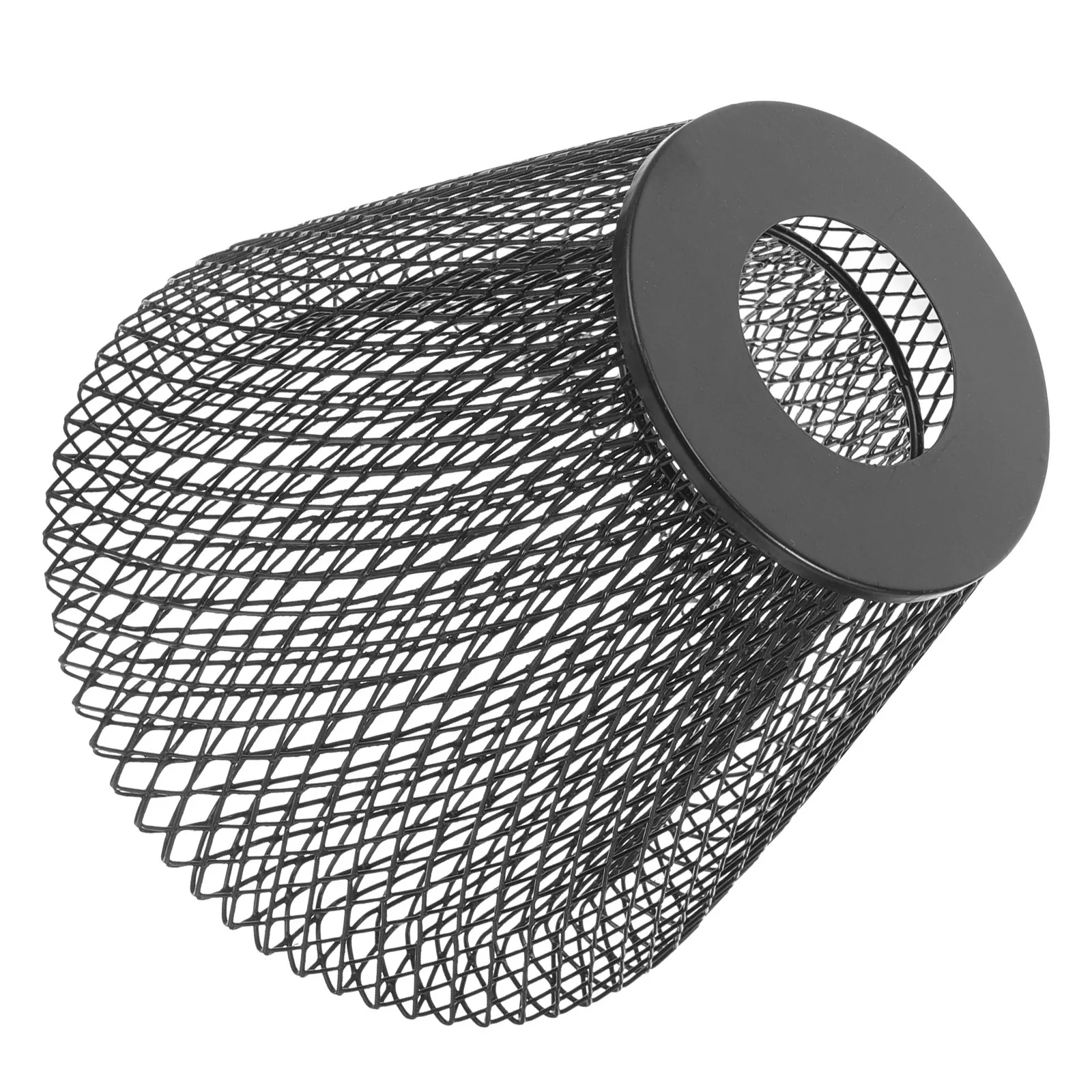 

Металлический абажур-клетка для подвесного потолочного светильника, полый сетчатый дизайн, легкий, простой в установке, сменный плафон для спальни и гостиной