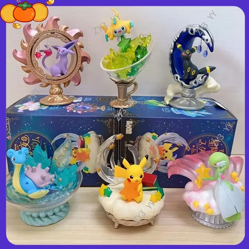 Figura Coleccionable Q Pet Elf Versión Q 6 de Primera Generación Pokémon Cielo Estrellado Eevee Pikachu en Caja Sorpresa a Bajo Precio