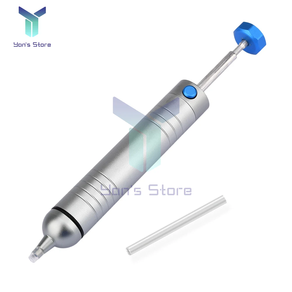 1Pcs Aluminum Powerful Desoldering Pump Suction Tin Gun Soldering Sucker Pen Removal Vacuum Solder Iron Welding Repair Tool