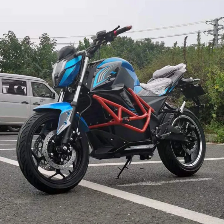STLF 72V Racing Street Electric Motorcycle Various Power Options 100km/h Max Speed Lithium Battery