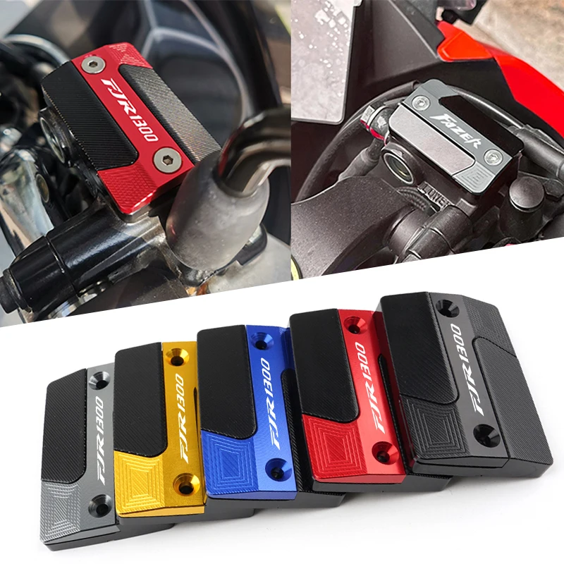 

For YAMAHA FJR1300 FJR 1300 FJR-1300 fjr1300 Motorcycle CNC Aluminum Front Brake Reservoir Fluid CNC Tank Cover Oil Cup Cap