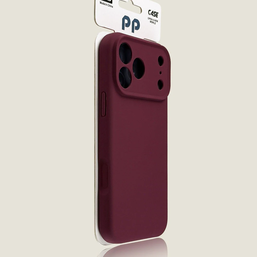 Coque de téléphone en silicone liquide originale pour iPhone 17 16 15 14 13 Pro Max 17Pro, Coques mats antichoc de iPhone 17 15 Pro Max, coque iphone 17 16 15 pro max