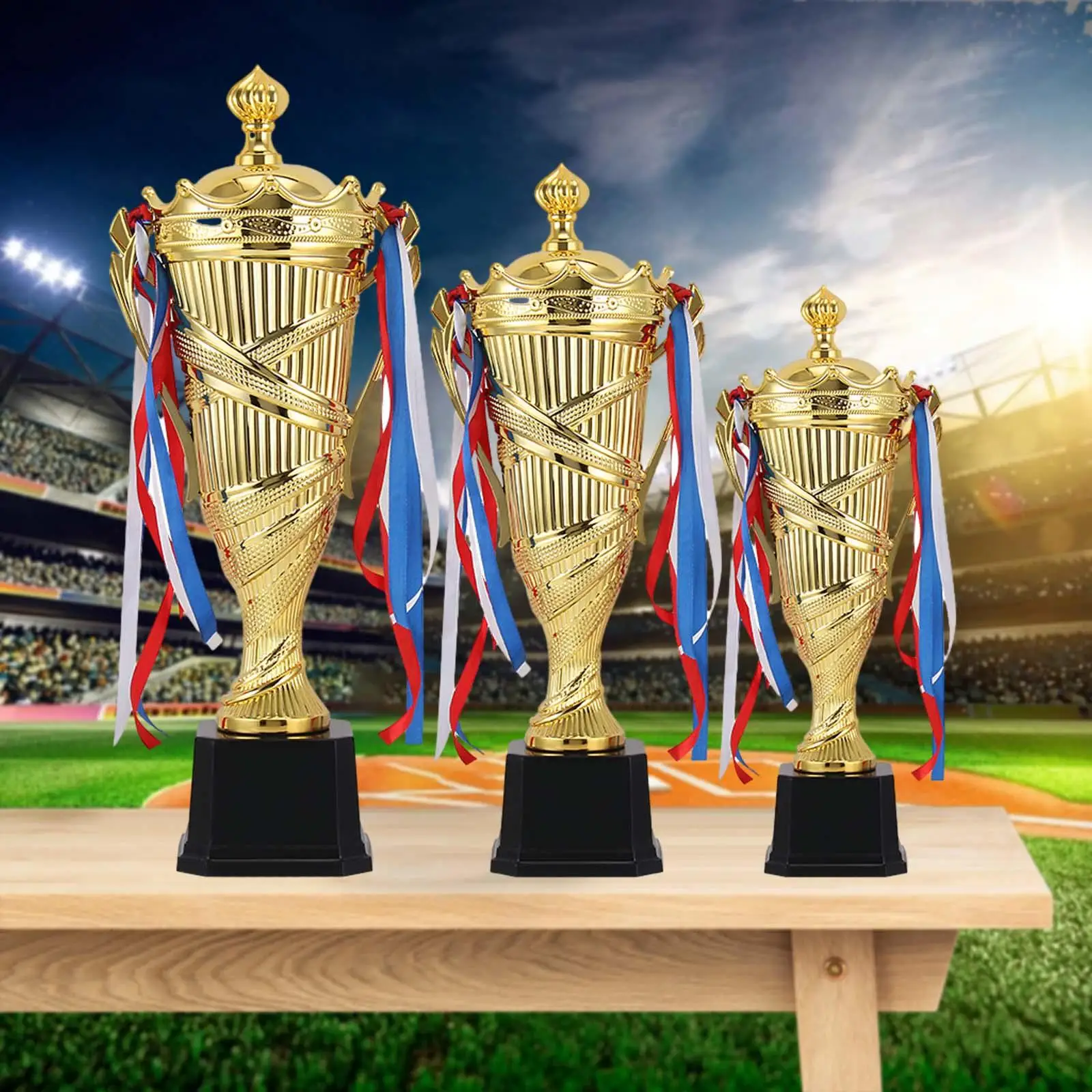 Children Adults Trophy Award, Mini Trophy Cup with Lid,Award Ceremonies Rewards for Sports Championships Football Gifts