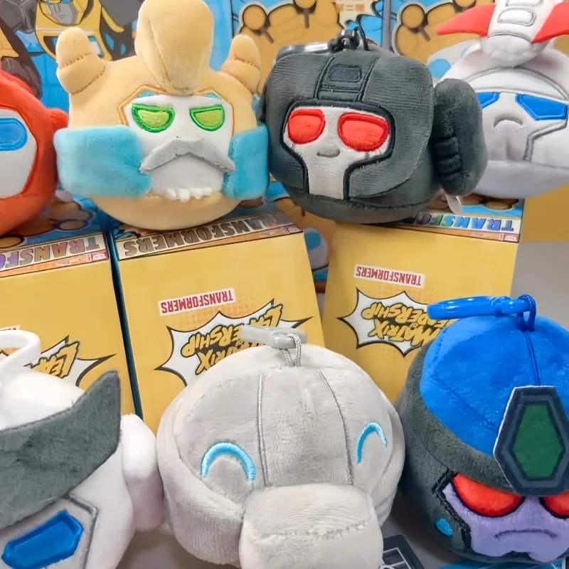 Reesee Original Transformers Mini Plush Pendant Blind Box Vol.2 Optimus Prime Megatron Ornament Toy Kids Gifts For Boys Birthday view 2