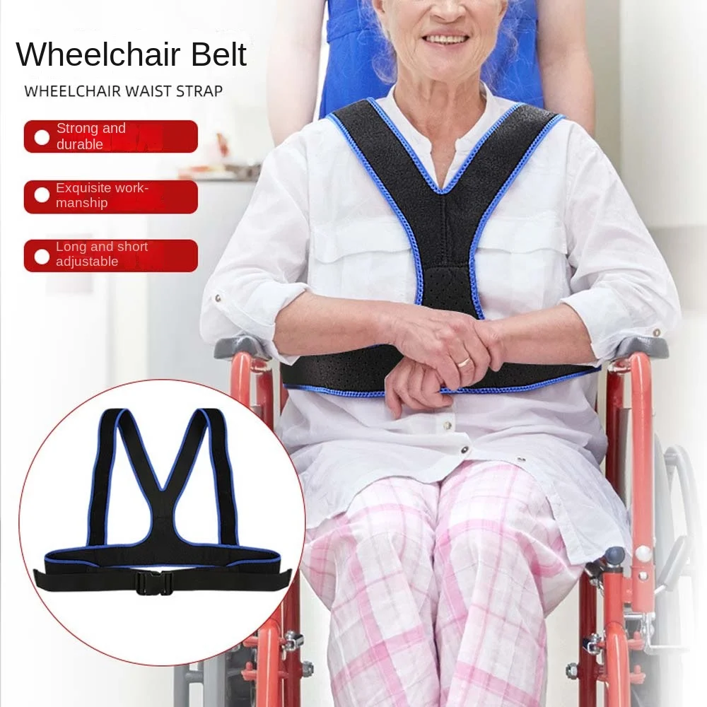 Restraints Straps Support Wheelchair Waist Strap Wheelchair Accessories Brace Support Vest Wheelchair Seats Belt Adjustable
