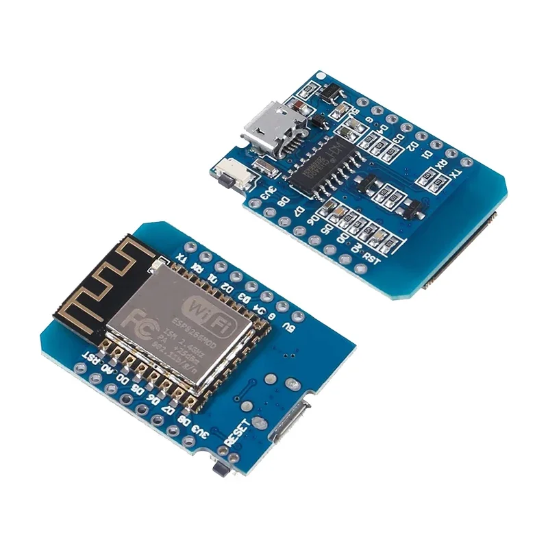 WeMos-D1 لوحة تطوير صغيرة برو ، نوديمكو ، 4 ميغابايت ، 16 ميغابايت بايت ، لوا واي فاي ، إنترنت الأشياء ، بناء ESP8266 ، CH340G ، V3.0 ، 10 قطعة