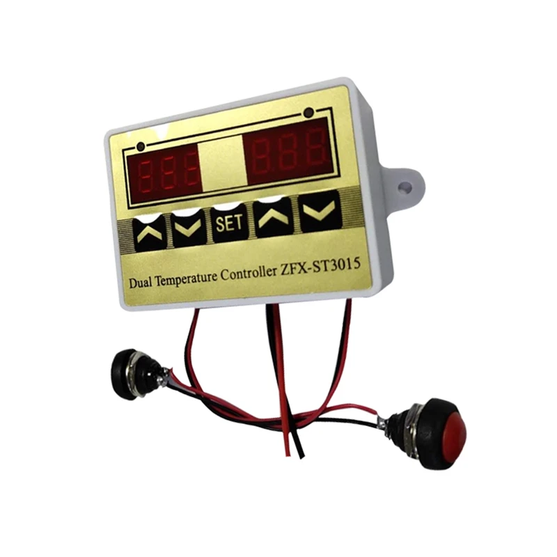 ZFX-ST3015 12V 24V 220V Led Microcomputer Digitale Display Temperatuurregelaar Thermostaat Intelligente Tijdregelaar