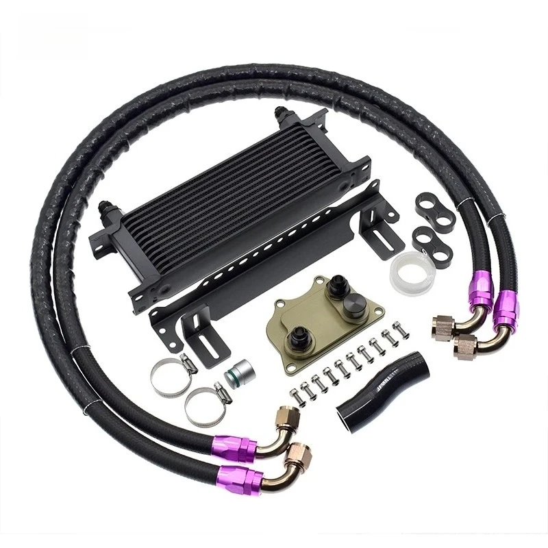 Oil Cooler Kit for Volkswagen Audi EA888 Gen2 Engine MK5 MK6 Nylon Hose Kit