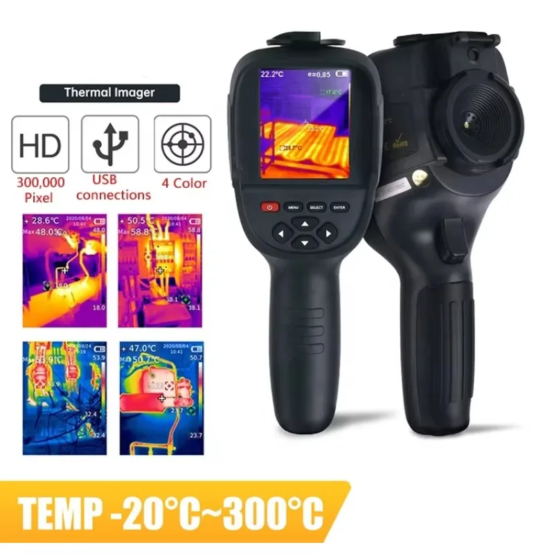 Deteksi Suhu Pencitraan Termografi Flire Pemindai Kamera Pencitraan Termal Listrik