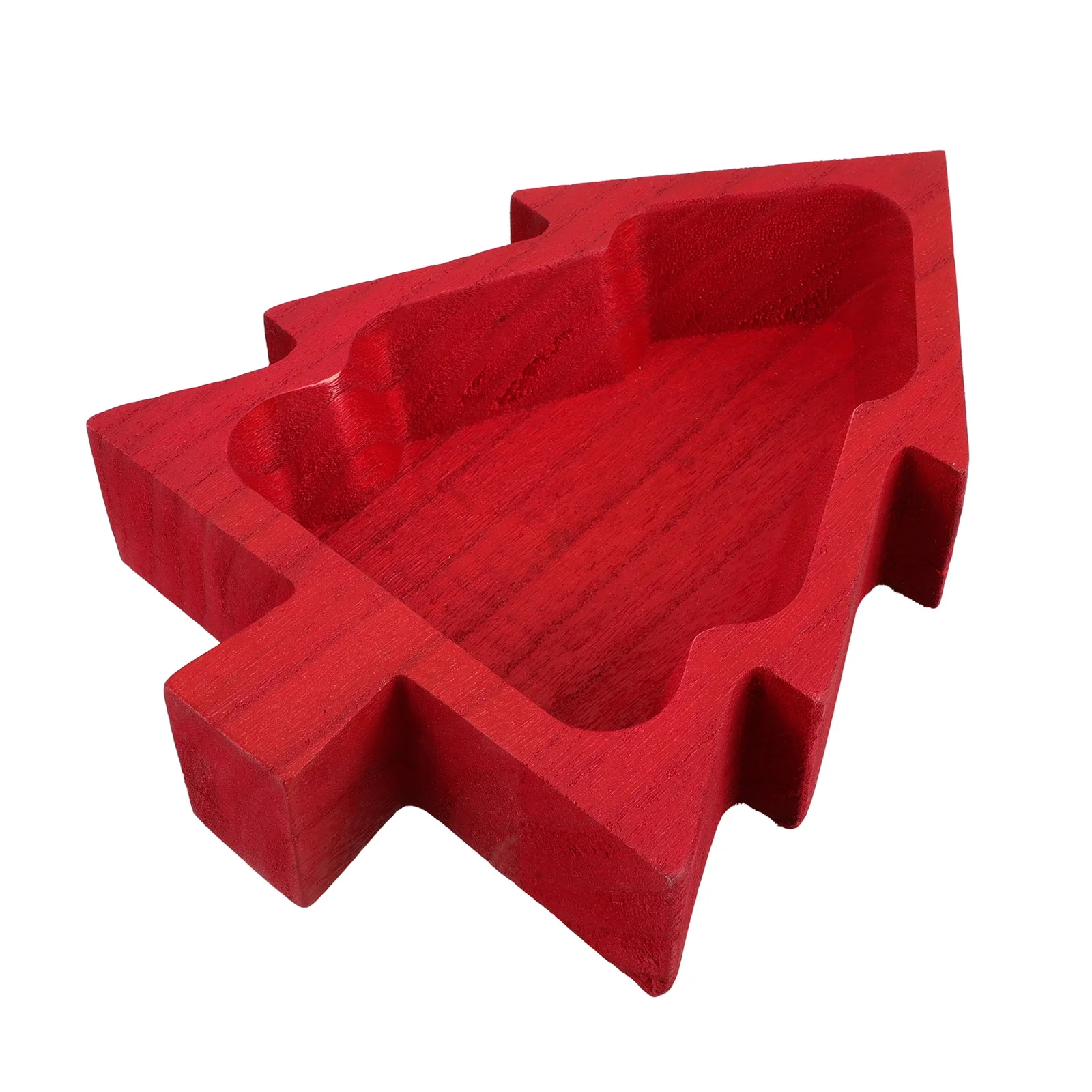 

Christmas Tree Shaped Fruit Tray Exquisite Workmanship Unique Appearance Multi-Functional for Parties Picnics Kitchens