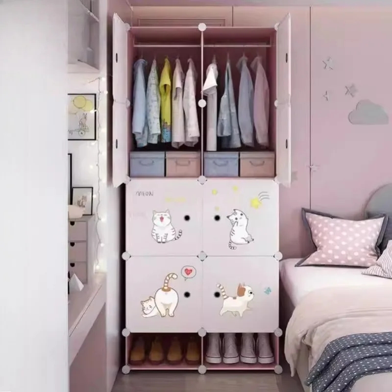 ts-Cupboard Partitions Closet Organizer Universal Storage Modern Designer Wardrobe Aesthetic
