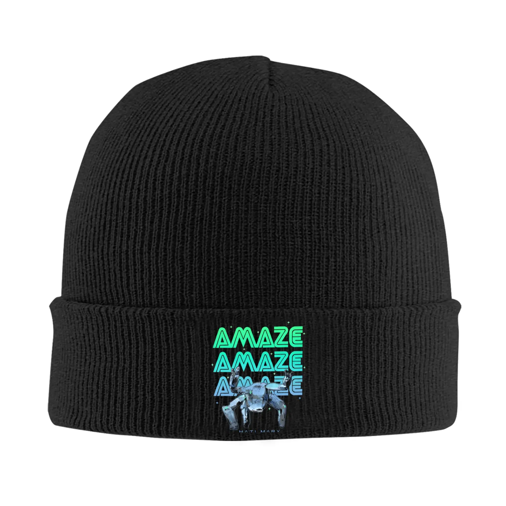 Project Hail Mary Rocky Amaze Beanie Hats  Knitted Hat Men Women Unisex Funny Warm Caps Spring Outdoor Sport Graphic Bonnet Hats