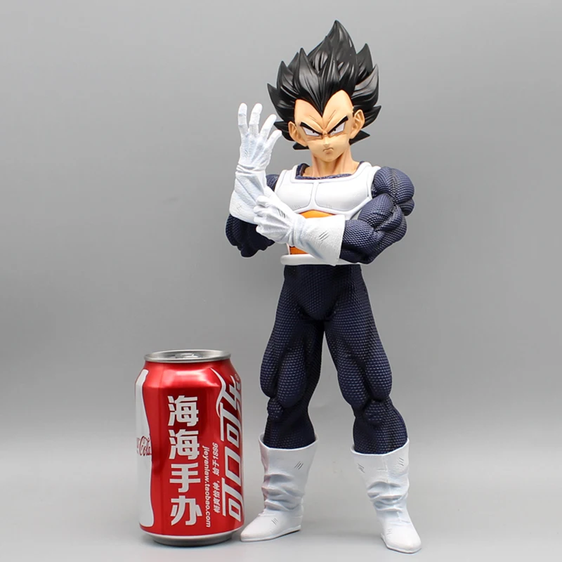 

33cm Dragon Ball Figures GK Vegeta Action Figures Black Cosmic Suit Figurine Resin Collection Statue Model Toys Decoration Gifts