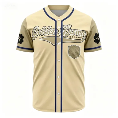 Image of 2026 Black Clover Gundam Final Fantasy Pokémon Anime IP Baseball-Anzug-Kollektion