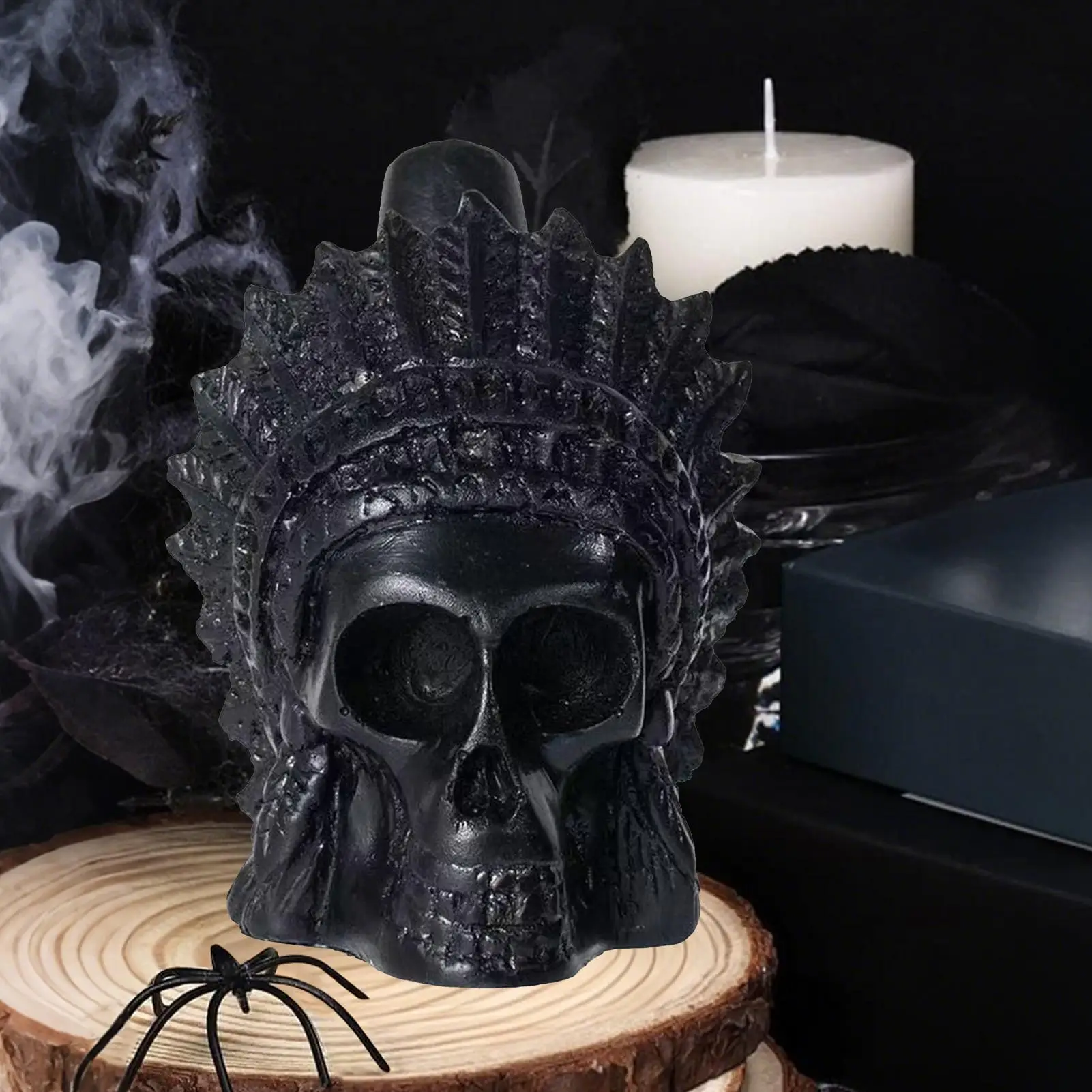 Aztec Death Whistle Halloween Scary Sound Prop Unique Weird Decor for Horror Parties Pranks Collectibles Gift for Adults Teens